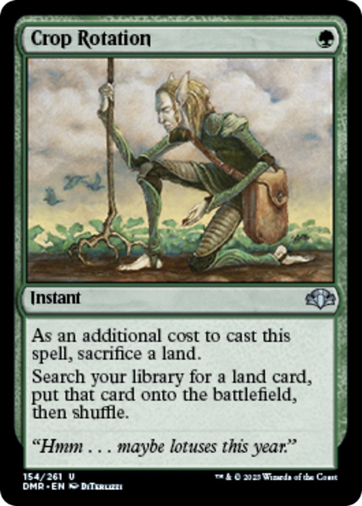 Crop Rotation (154) (Dominaria Remastered)