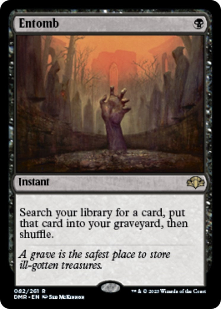 Entomb (82) (Dominaria Remastered)