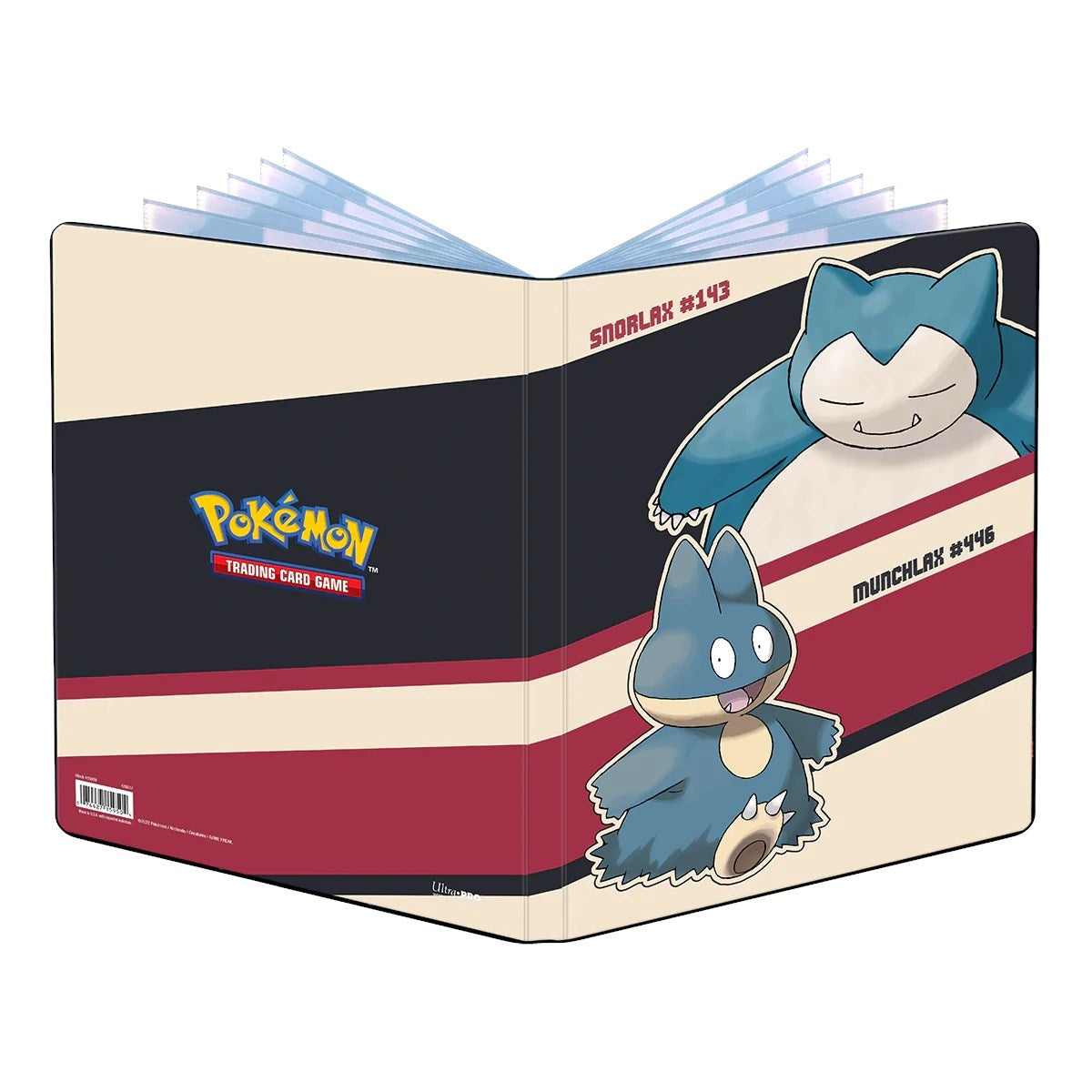 Image for 9-Pocket Portfolio for Pokemon - Snorlax and Munchlax - Storage Albums