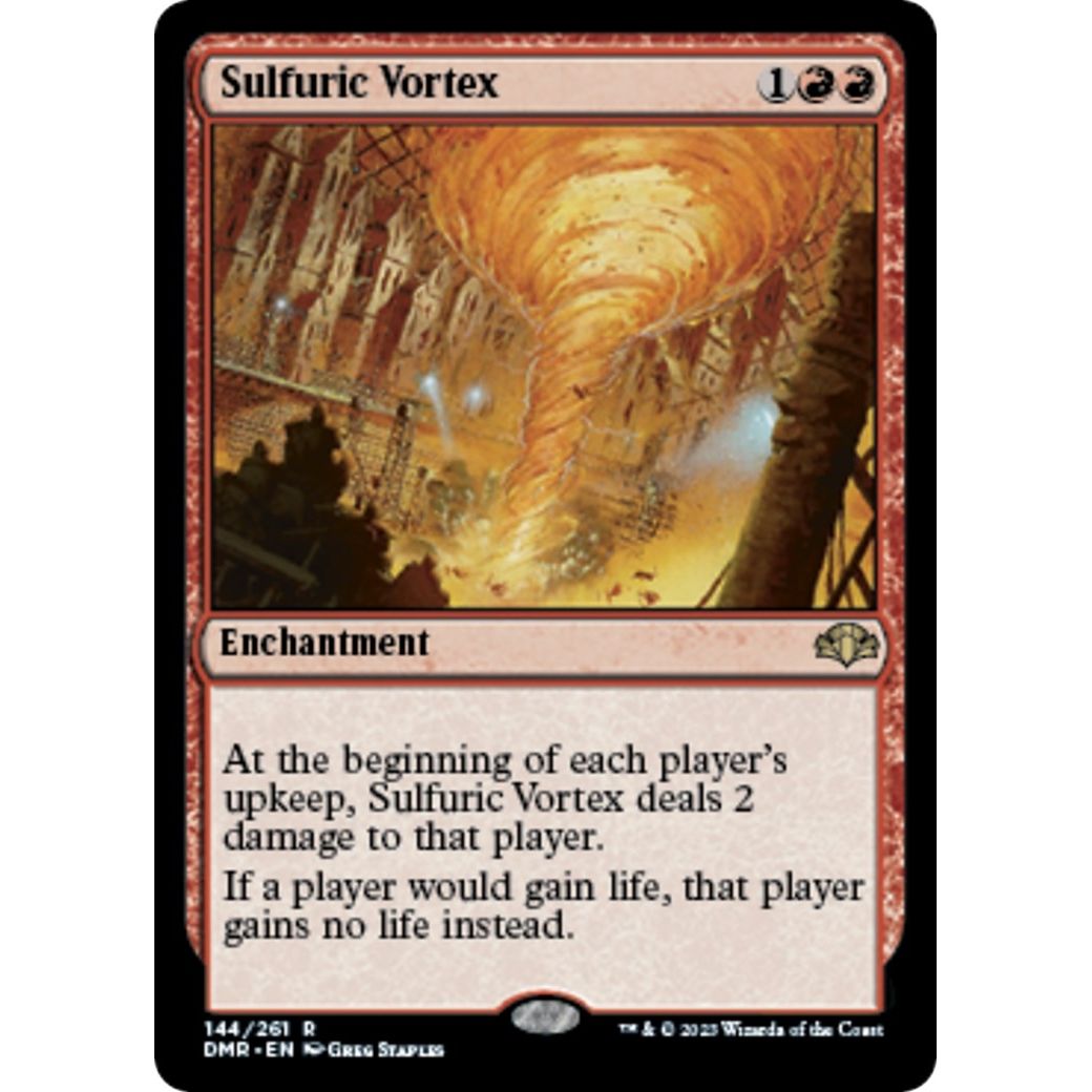 Sulfuric Vortex (144) (Dominaria Remastered) - PokeBox USA