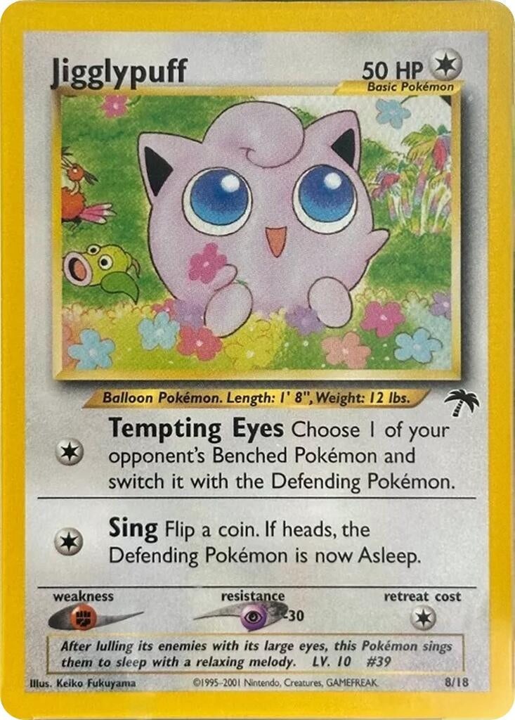 Image for Jigglypuff (08/18) (Southern Islands) - Pokemon