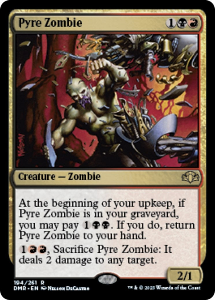 Pyre Zombie (194) (Dominaria Remastered)