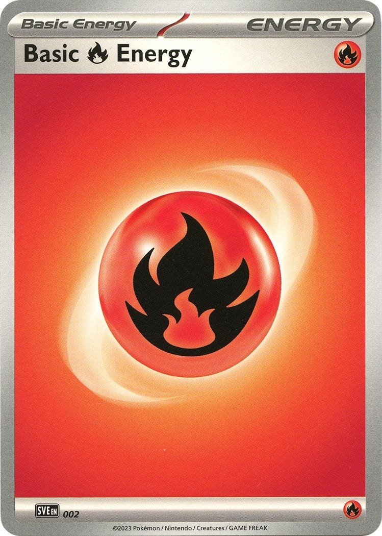 Image for Basic Fire Energy - 002 (002) (SVE: Scarlet & Violet Energies) (SVE) - Pokemon