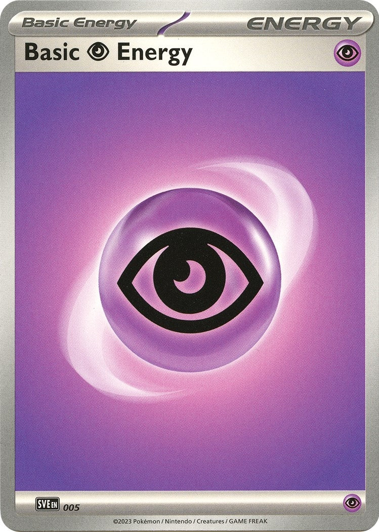 Image for Basic Psychic Energy - 005 (005) (SVE: Scarlet & Violet Energies) (SVE) - Pokemon