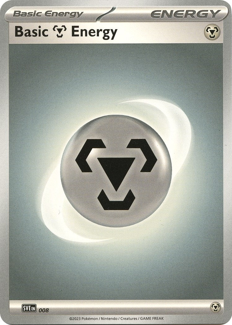 Image for Basic Metal Energy - 008 (008) (SVE: Scarlet & Violet Energies) (SVE) - Pokemon
