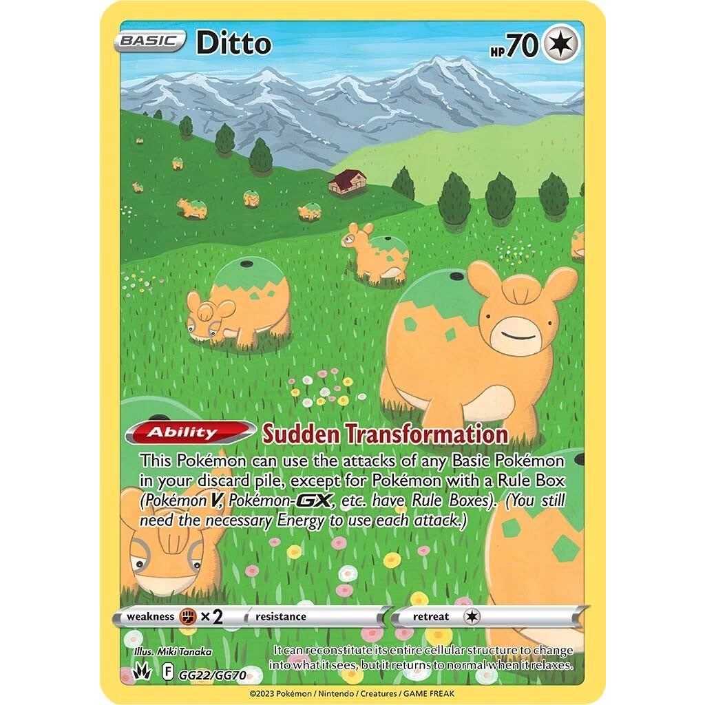 Ditto (GG22/GG70) (Crown Zenith: Galarian Gallery) - PokeBox USA
