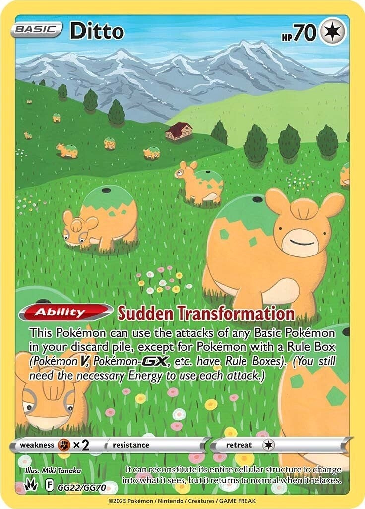 Ditto (GG22/GG70) (Crown Zenith: Galarian Gallery) - PokeBox USA