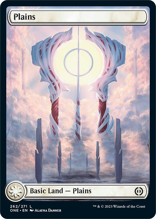 Plains (262) - Full Art (262) (Phyrexia: All Will Be One)