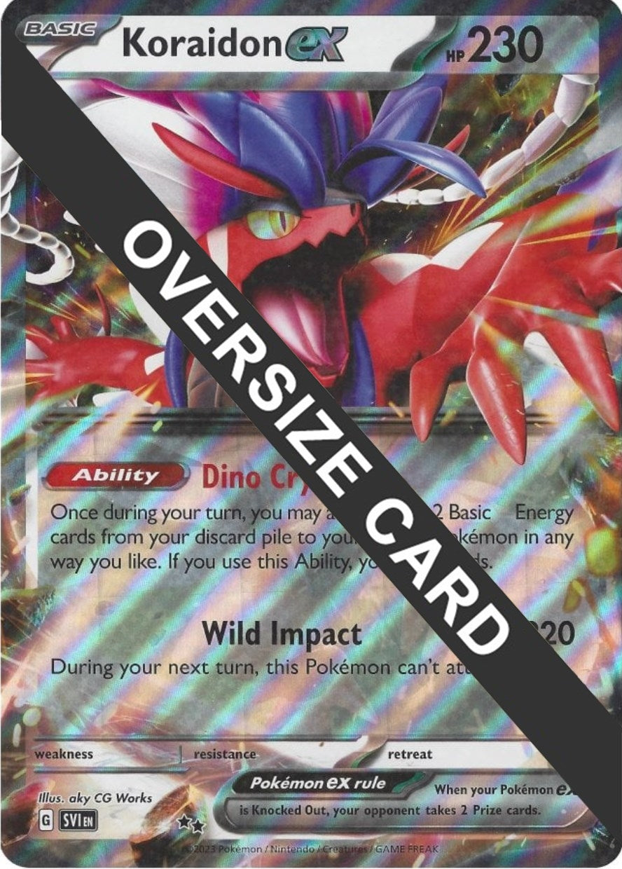 Image for Koraidon ex (125/198) (Jumbo Cards) (PR) - Pokemon