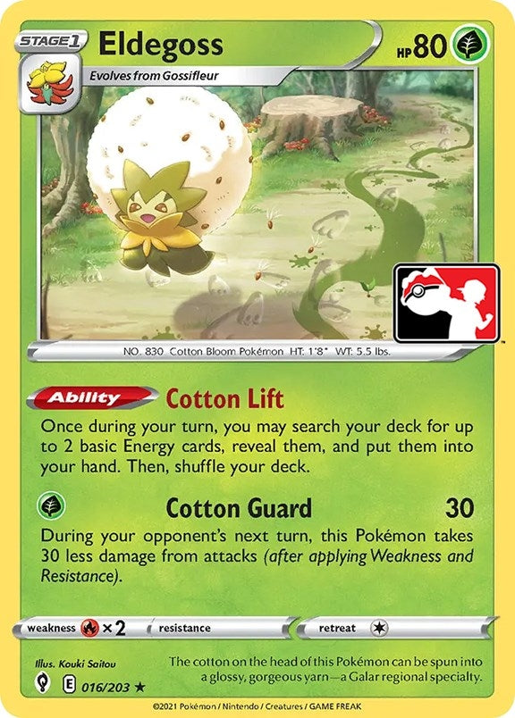 Image for Eldegoss (016/203) (Prize Pack Series Cards) - Pokemon