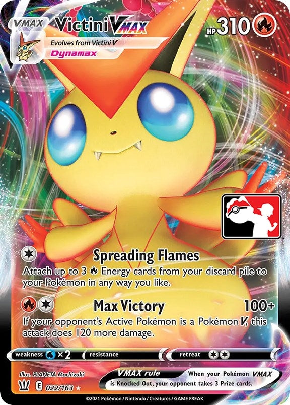 Image for Victini VMAX (022/163) (Prize Pack Series Cards) - Pokemon