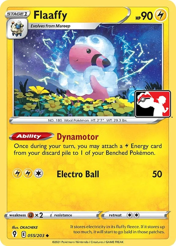Image for Flaaffy (055/203) (Prize Pack Series Cards) - Pokemon