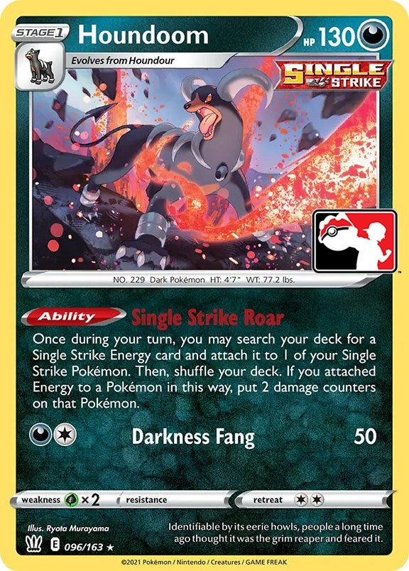 Image for Houndoom (096/163) (Prize Pack Series Cards) - Pokemon
