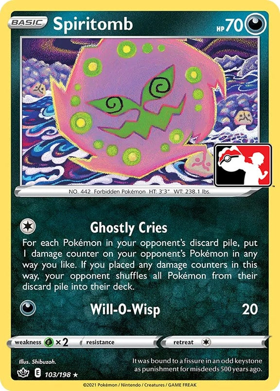 Image for Spiritomb (103/198) (Prize Pack Series Cards) - Pokemon