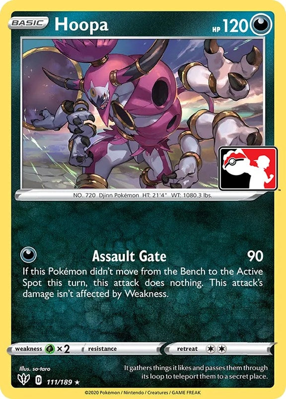 Image for Hoopa (111/189) (Prize Pack Series Cards) - Pokemon