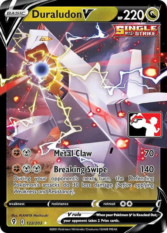 Image for Duraludon V (122/203) (Prize Pack Series Cards) - Pokemon
