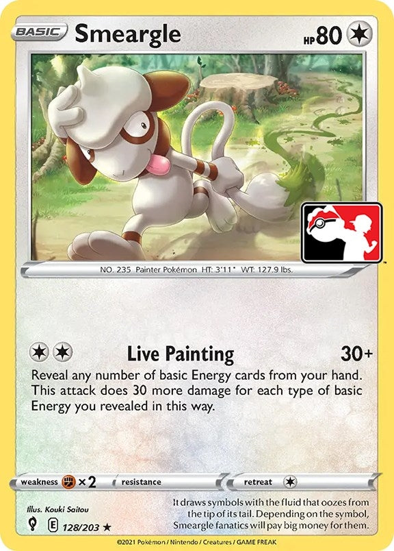Image for Smeargle (128/203) (Prize Pack Series Cards) - Pokemon