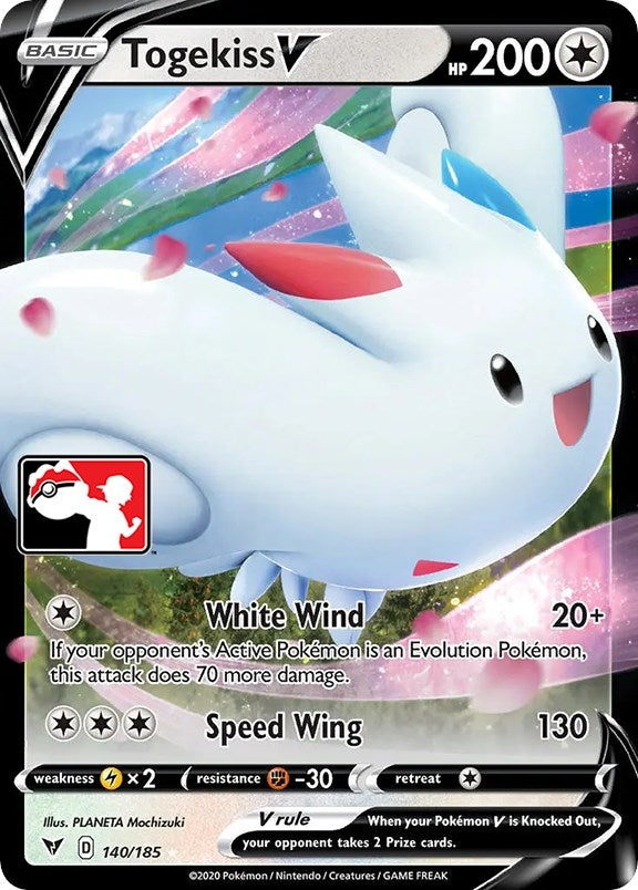 Image for Togekiss V (140/185) (Prize Pack Series Cards) - Pokemon