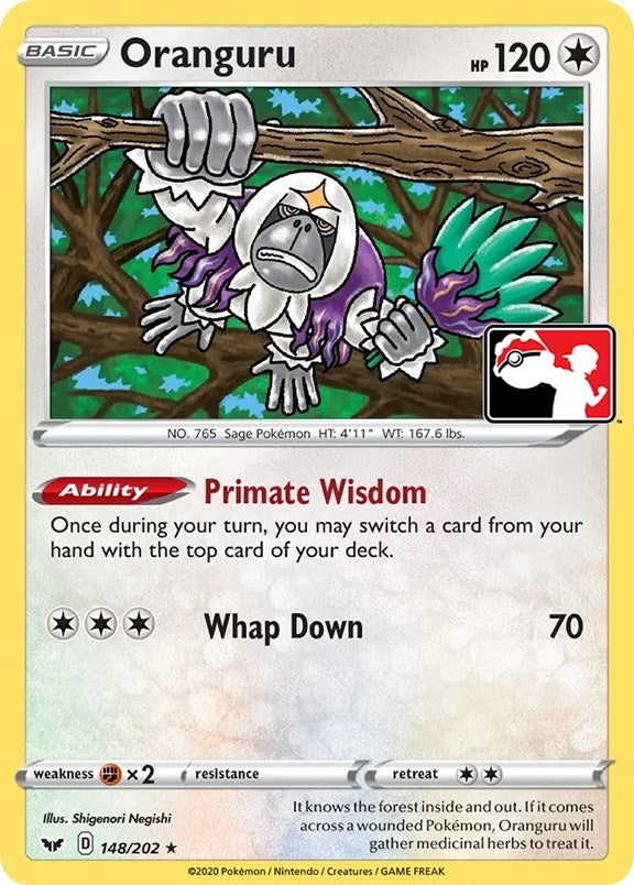 Image for Oranguru (148/202) (Prize Pack Series Cards) - Pokemon