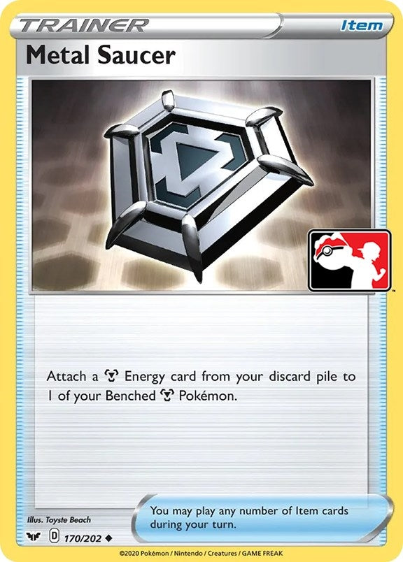 Image for Metal Saucer (170/202) (Prize Pack Series Cards) - Pokemon