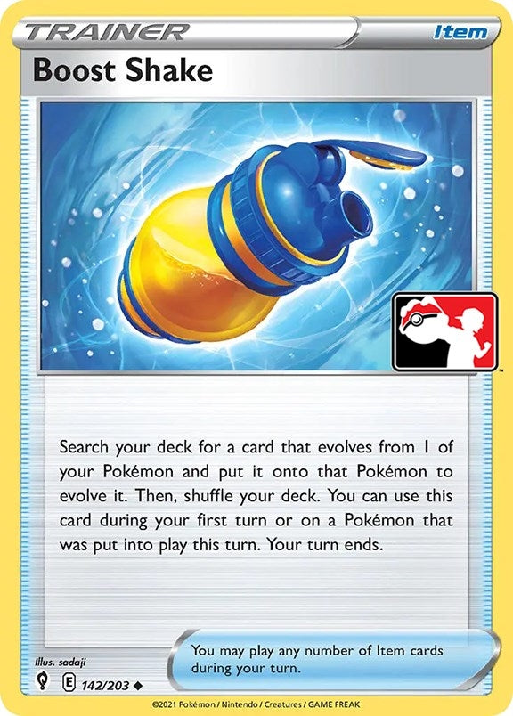 Image for Boost Shake (142/203) (Prize Pack Series Cards) - Pokemon