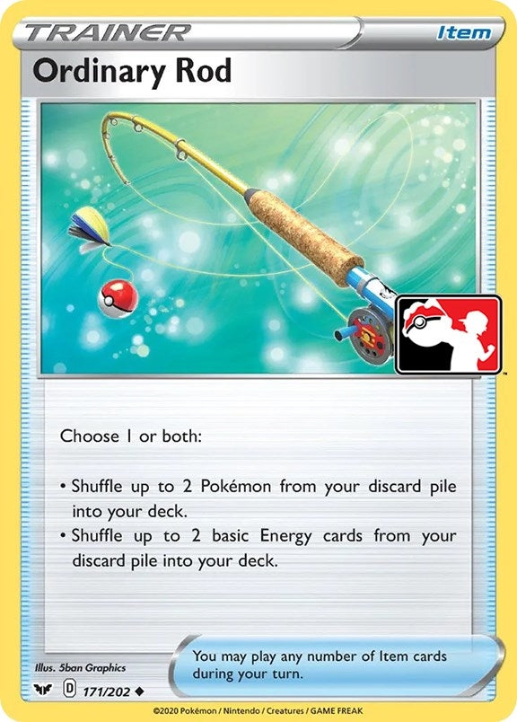 Image for Ordinary Rod (171/202) (Prize Pack Series Cards) - Pokemon