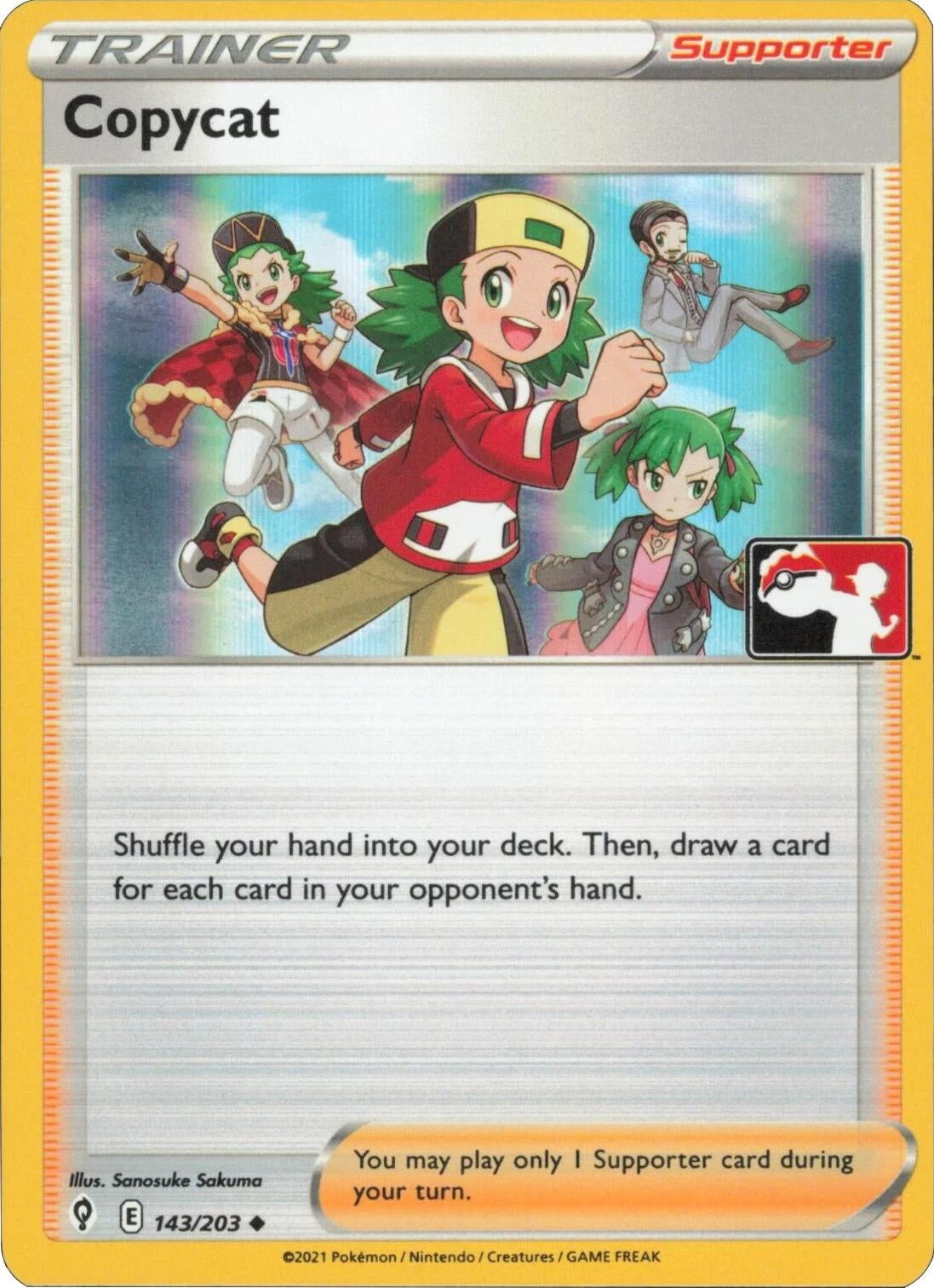 Image for Copycat (143/203) (Prize Pack Series Cards) - Pokemon