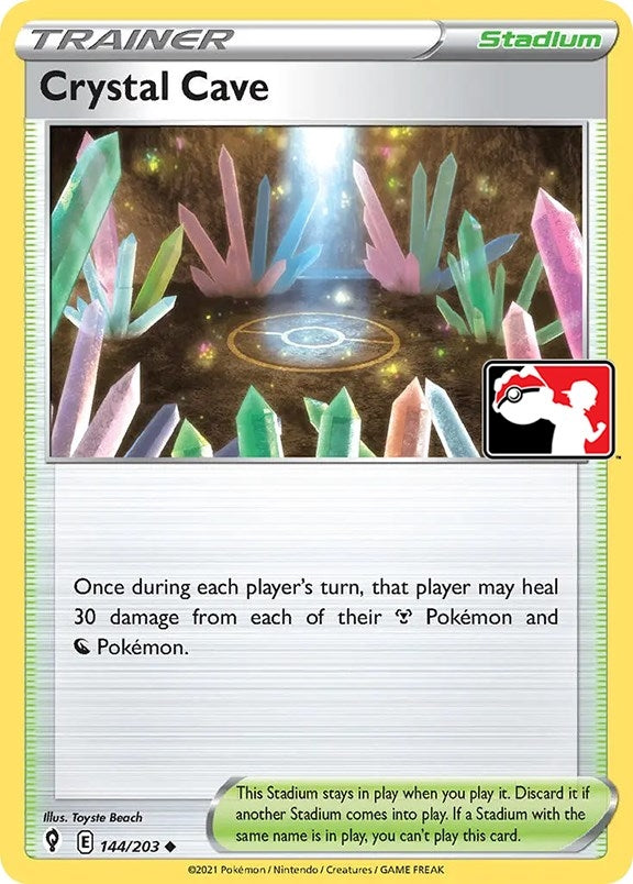 Image for Crystal Cave (144/203) (Prize Pack Series Cards) - Pokemon