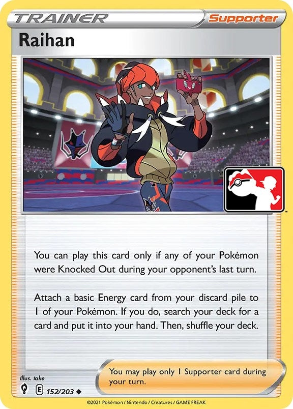 Image for Raihan (152/203) (Prize Pack Series Cards) - Pokemon