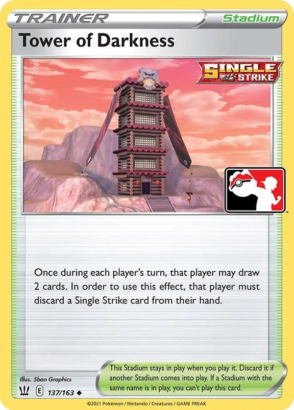 Image for Tower of Darkness (137/163) (Prize Pack Series Cards) - Pokemon