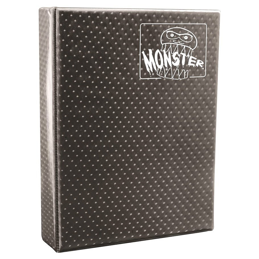 Image for Binder - 9-Pocket Side-Loading Mega Monster - Holofoil Black (Hard Cover) - Storage Albums