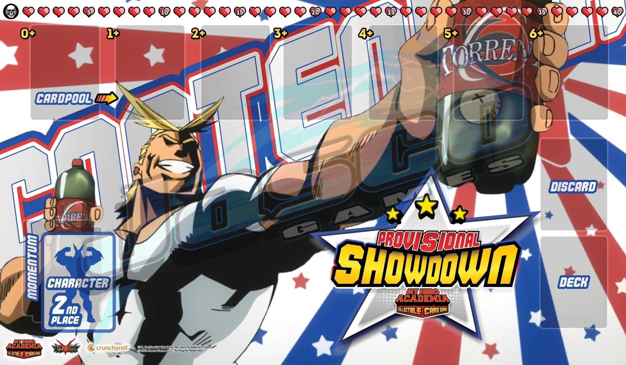 Image for My Hero Academia Playmat: Provisional Showdowns 2022 Season 3 (Contender) - Playmats