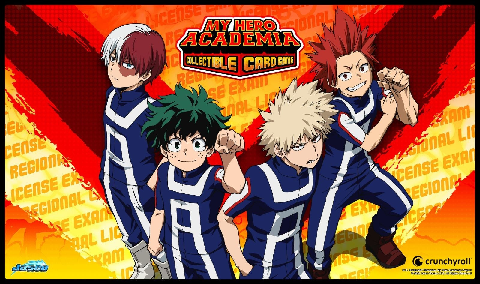 Image for My Hero Academia Playmat: Regional License Exams 2022 Season 1 (Participation) - Playmats
