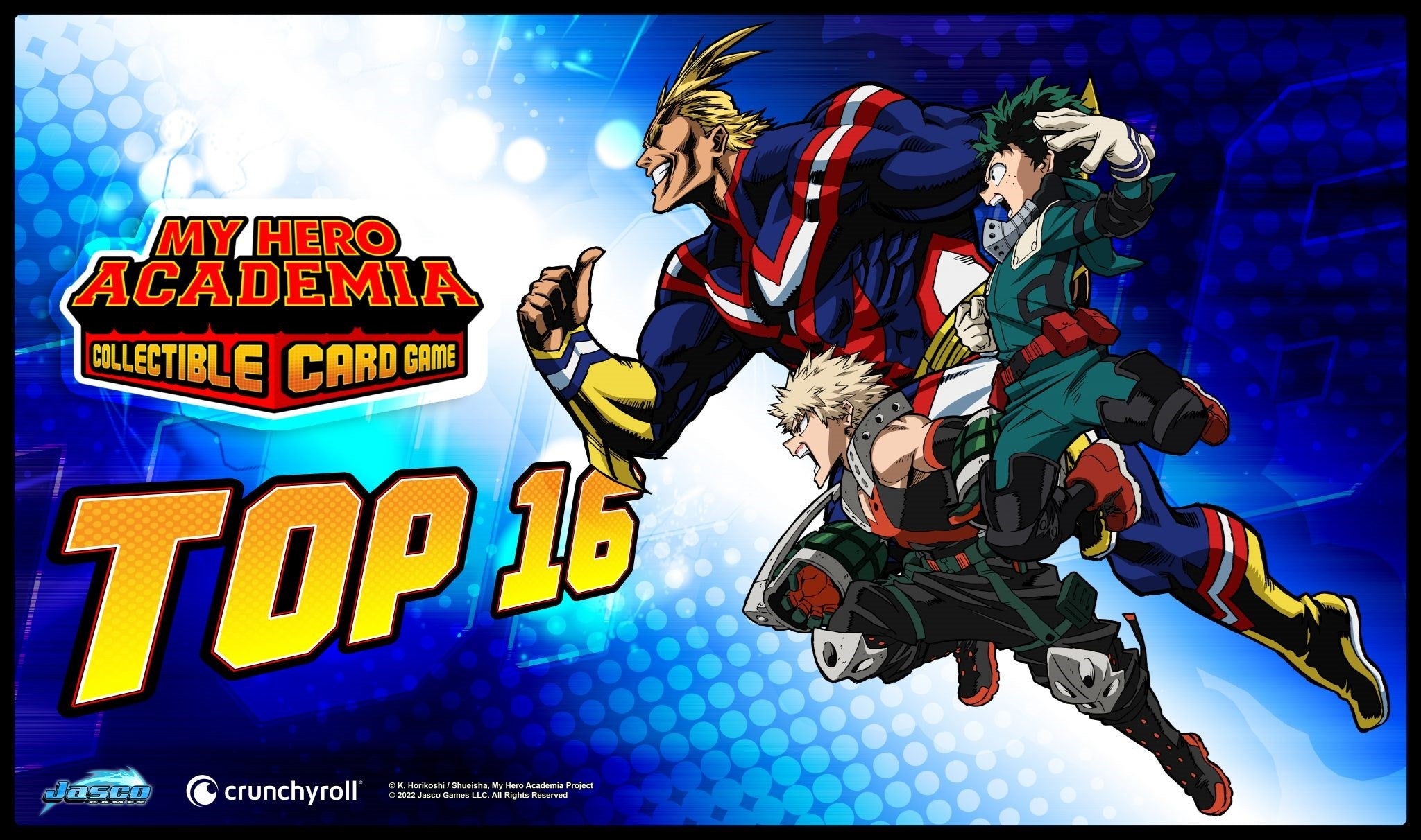 Image for My Hero Academia Playmat: Regional License Exams 2022 Season 1 (Top 16) - Playmats