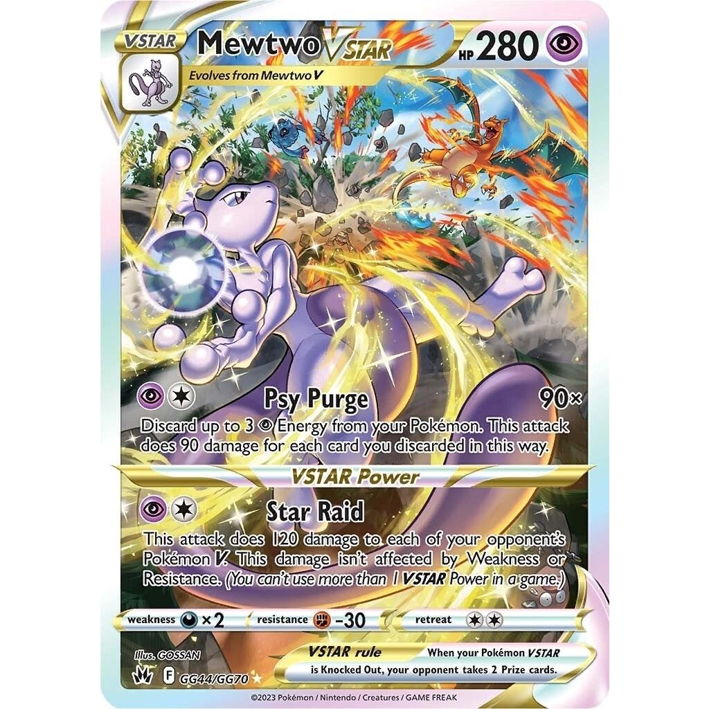 Mewtwo VSTAR (GG44/GG70) (SWSH: Crown Zenith: Galarian Gallery) - PokeBox USA