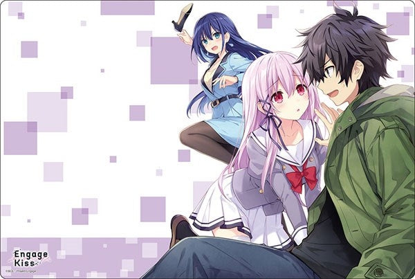 Image for Bushiroad Rubber Mat Collection V2 Vol.525: Engage Kiss - Teaser Visuals - Playmats