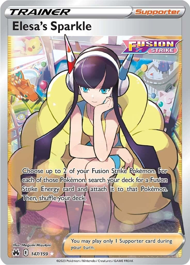 Image for Elesa's Sparkle (Full Art) (147/159) (SWSH: Crown Zenith) - Pokemon