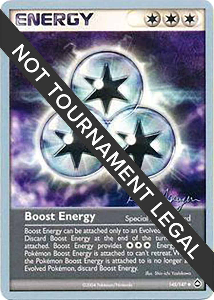 Image for Boost Energy - 2004 (Kevin Nguyen) (145/147) (World Championship Decks) (WCD) - Pokemon