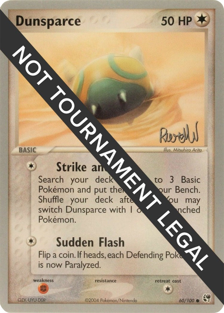 Image for Dunsparce - 2004 (Reed Weichler) (60/100) (World Championship Decks) (WCD) - Pokemon