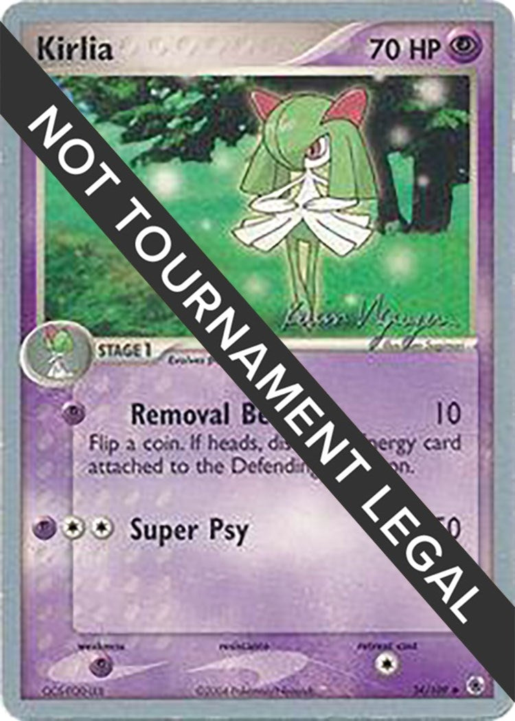 Image for Kirlia - 2004 (Kevin Nguyen) (34/109) (World Championship Decks) (WCD) - Pokemon