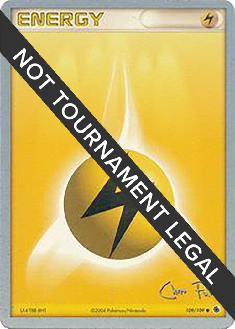 Image for Lightning Energy - 2004 (Chris Fulop) (109/109) (World Championship Decks) (WCD) - Pokemon