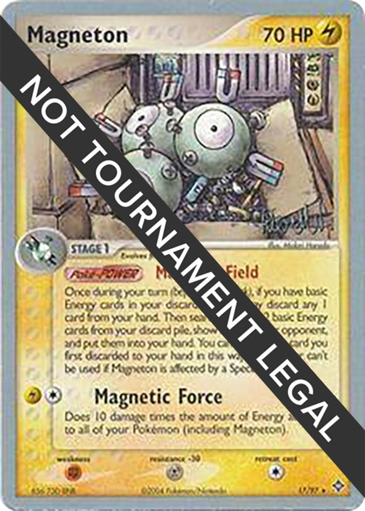 Image for Magneton - 2004 (Reed Weichler) (17/097) (World Championship Decks) (WCD) - Pokemon