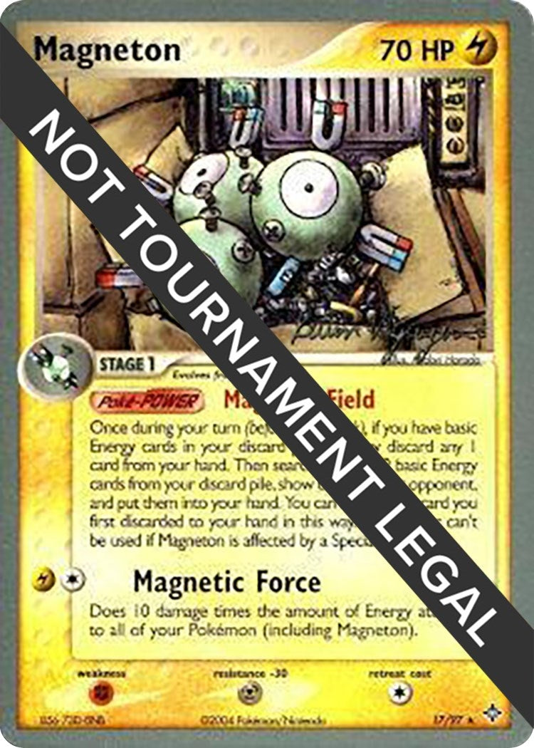 Image for Magneton - 2004 (Kevin Nguyen) (17/097) (World Championship Decks) (WCD) - Pokemon
