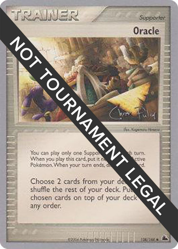 Image for Oracle - 2004 (Chris Fulop) (138/144) (World Championship Decks) (WCD) - Pokemon
