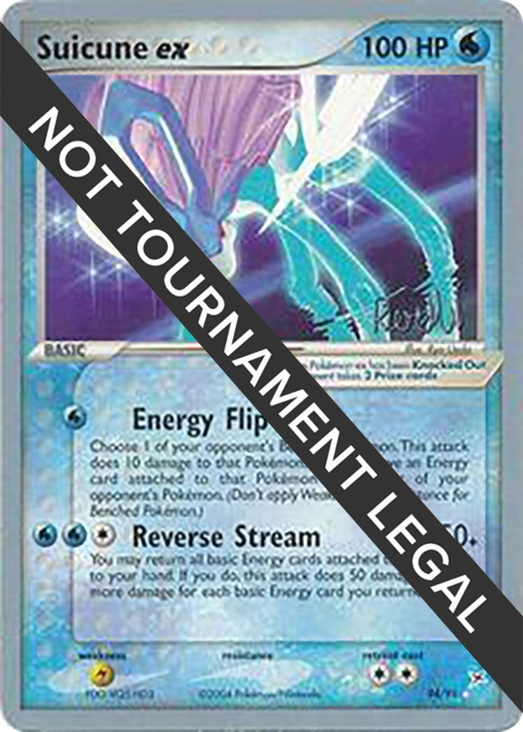 Image for Suicune ex - 2004 (Reed Weichler) (94/95) (World Championship Decks) (WCD) - Pokemon