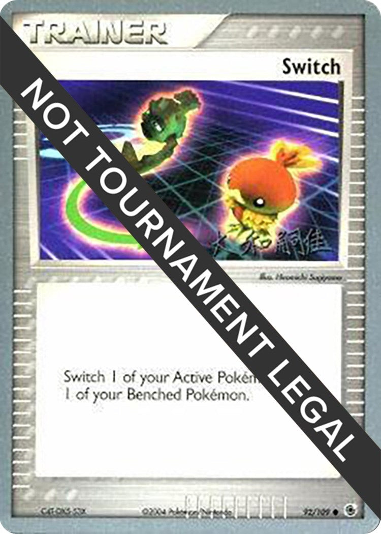 Image for Switch - 2004 (Tsuguyoshi Yamato) (92/109) (World Championship Decks) (WCD) - Pokemon