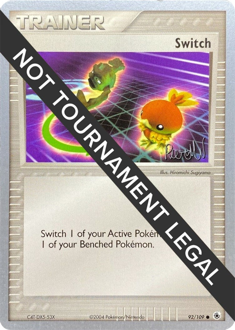 Image for Switch - 2004 (Reed Weichler) (92/109) (World Championship Decks) (WCD) - Pokemon