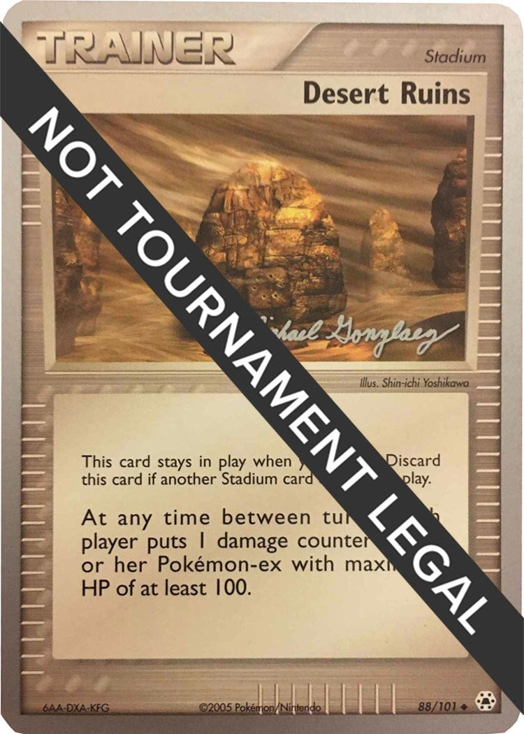 Image for Desert Ruins - 2005 (Michael Gonzalez) (88/101) (World Championship Decks) (WCD) - Pokemon