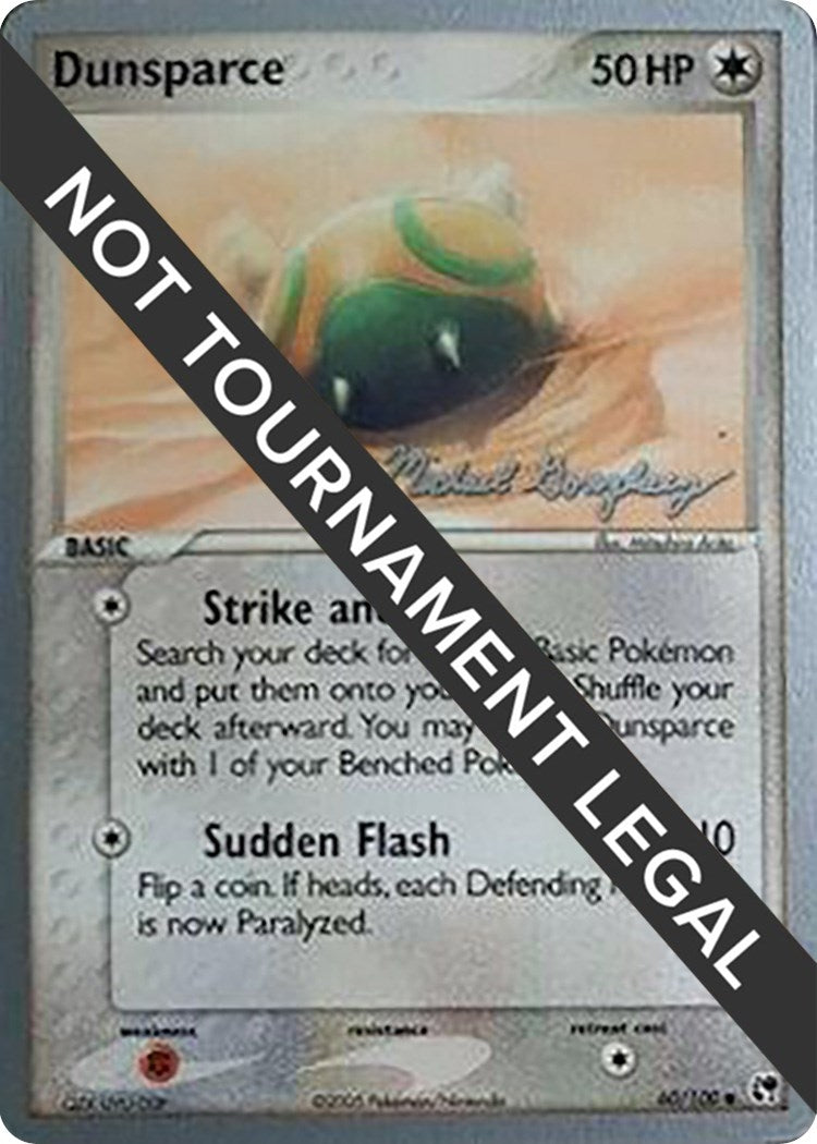 Image for Dunsparce - 2005 (Michael Gonzalez) (60/100) (World Championship Decks) (WCD) - Pokemon