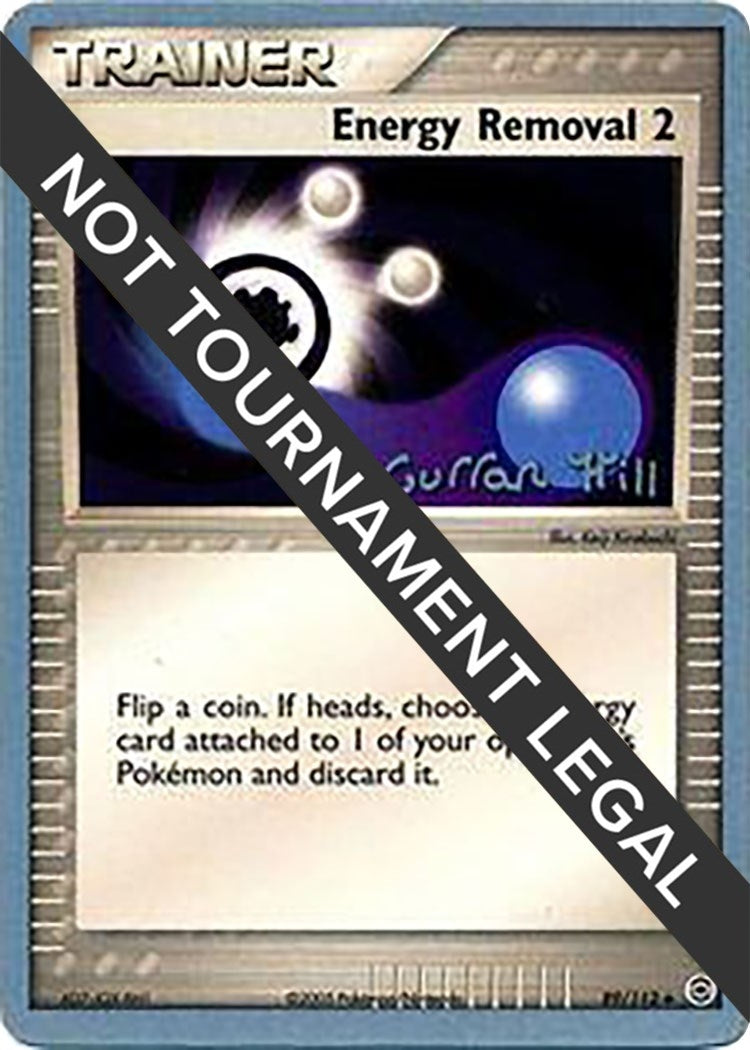 Image for Energy Removal 2 - 2005 (Curran Hill) (89/112) (World Championship Decks) (WCD) - Pokemon